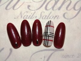 バーバリーネイル♪ ￥7000