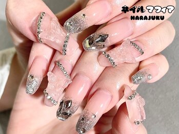 ネイルマフィア 原宿(NAIL MAFIA)/キラキラビジューネイル☆