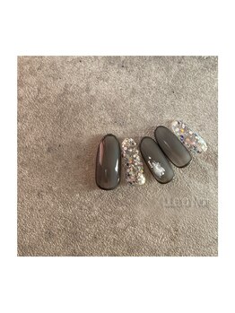 キラキラ×縁取り