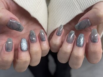 リット バイ セブンルックス 大宮東口店(Lit by 7LOOKS)/90分アート/8000/持ち込み