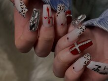 ハチイチイチサン(8113)/海外/韓国/長さだし/レオパード