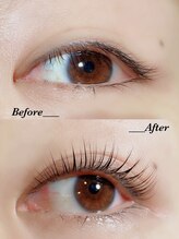 アルヴィー(ARVIE)/まつげパーマBefore→After