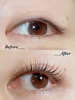 アルヴィー(ARVIE)/まつげパーマBefore→After