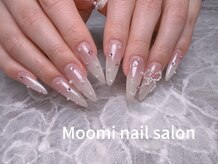 ムーミー 新宿(Moomi)/可愛いネイル/人気/リボン新宿