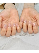 シードット(Cdot)/お花ネイル