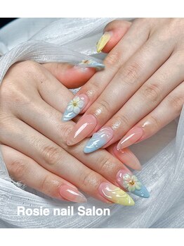 ロージー(Rosie)/長さ出し持ち込みデザイン6本