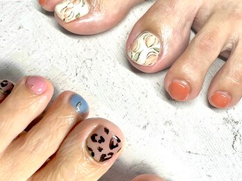 ナンバーワン(No.1)の写真/【ゆったりリクライニングチェアで♪】丁寧ケア&嬉しいマッサージ付き!ワンカラーからアートまで◎