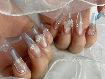 ナチュラリー ネイリーズ(Naturaly Nailys)の写真/【美フォルム長さ出しおススメ★】当店はチップ10本2750円とお得に◎理想のロングネイルを楽しみたい方へ♪