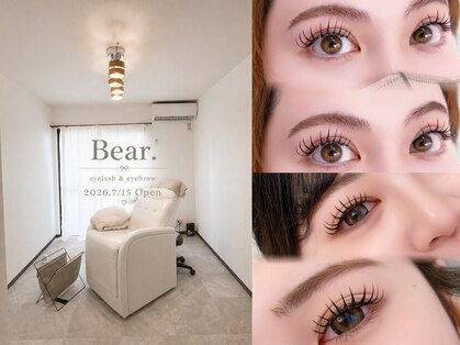 Bear. eyelash & eyebrow|三国ヶ丘 まつげ・眉毛サロン 【完全個室】の写真