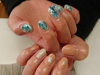 ウォーターワールド 大和店(WATER WORLD)/ニュアンスネイル