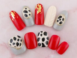 ハンド＆フットお揃いネイル