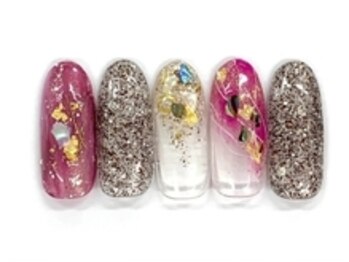 ディーネイル 四条烏丸(D-nail)/26番　2021春デザインコンテスト