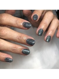 キラキラ/ワンカラー/ショート