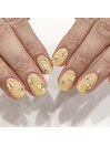 【jr nailist】お花柄ネイル