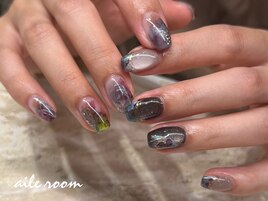 リゾート ちぐはぐnail