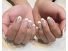 【ハンド】上質ジェルネイル　フレンチ￥7700