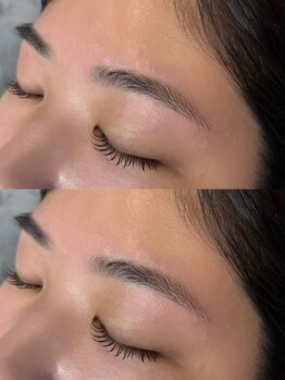 アイブロウメニューがあるサロン