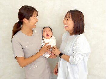 マタニティ産後専門moom 大阪北堀江店の写真/産後ケアは赤ちゃんも一緒に可能◎産前~産後までじっくり向き合い、ママと赤ちゃん第一のケアができます!