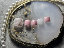 グロス バイ カオ 関内 馬車道(gloss by KAO)/ツイードネイル　フット