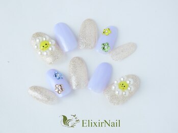 エリクサーネイル 西武新宿(Elixir Nail)/定額a シンプル/クーポン使用