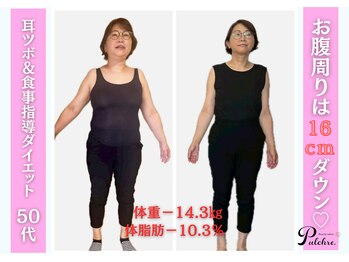 プルクレ 常磐町店(Pulchre)/ビフォーアフター♪4か月