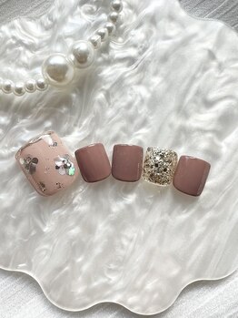 ラボーテ (La beaute)/定額フットネイル￥7,680