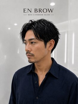 メンズ眉毛サロン EN BROW 六本木店【メンズアイブロウ/まつげパーマ/肌ピーリング】/眉毛スタイリング