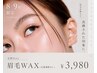 【8・9月平日特別キャンペーン】美眉スタイリング眉waxメイク込¥4980→¥3980