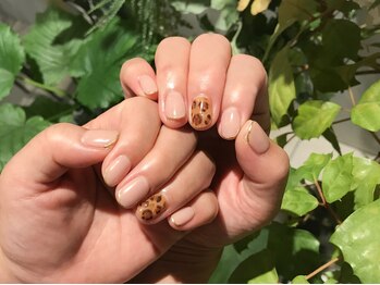 ネイルズ ララ(nails Lala)/レオパード*
