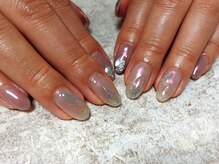 モグネイル(Mogunail)/大人オーロラネイル