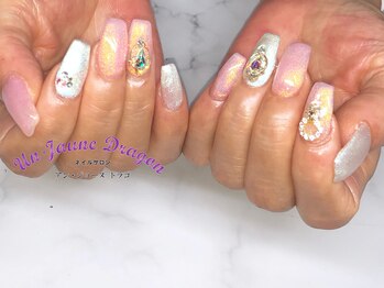 アン ジョーヌドラゴ/【自爪ネイル】キラキラネイル