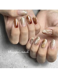 お任せシンプルニュアンスネイル