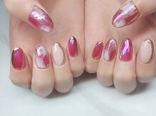 ネイルアンドアイラッシュサロン エスポアール(nail&eyelash salon espoir)/天然石ネイル　アクセサリー