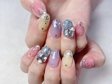 ティアラネイル(TIARA NAIL)/ジェルアートつけ放題¥9000