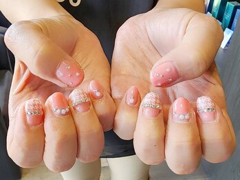 アミックスネイル(Amix nail)/ガーリーピンク