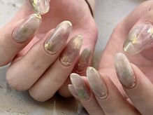 フィレシアートネイル(Pholeisi Art Nail)/ニュアンスマーブル