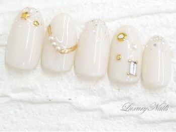 ラグジュアリーネイルズ タカダノババ(Luxury Nails Takadanobaba)/キラキラ*ビジューNail
