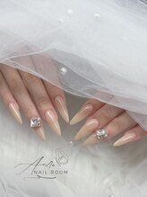 オウラネイルルーム(Aura nail room)/長さだしワンカラー