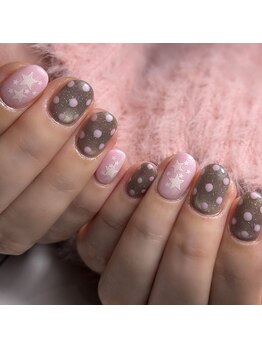 セクションプラス 吉祥寺(SECTION+)/星×ドットネイル