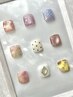 〈FOOT〉フットネイル☆親指アート6,500円☆