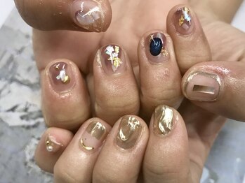 イビズ 新宿店(eviz)/ミラーネイル