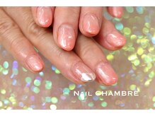 ネイル シャンブル(nail CHAMBRE)/ピンクラメグラデーション
