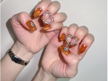 ネイルアンドアイラッシュサロン エスポアール(nail&eyelash salon espoir)/ハートネイル 90分コース