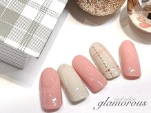 ネイルグラマラス 西新井店/《パラジェル》冬チェックDesign