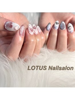 ロータス(LOTUS)/ぷくぷくネイル¥9000