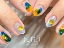 ヌル ネイル 新宿(NURU NAIL)/個性派/韓国個性派/ジェルネイル