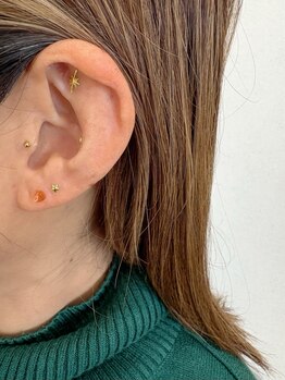 ラブリエ(La Briller)/耳ツボジュエリー（両耳10粒）