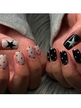 アイズニューヨークネイル(I's New York nail)/個性派星柄ネイル