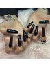 【自爪コンプレックス解消☆】指を美しく魅せるスカルプワンカラー11000yen