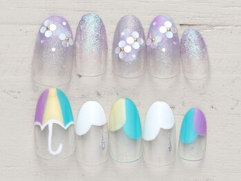 ネイルミックス 池袋店(Nail Mix)の写真/【5990円★トレンドコース(60分)】シーンに合わせたオシャレなネイルで指先からHAPPYに!（新作6/1～）/池袋